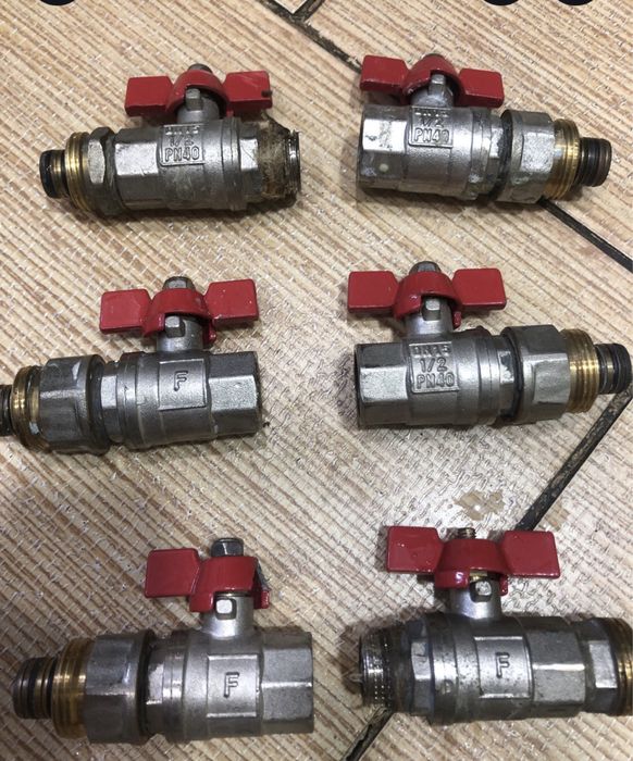 Краны шаровые, штуцера, гайки