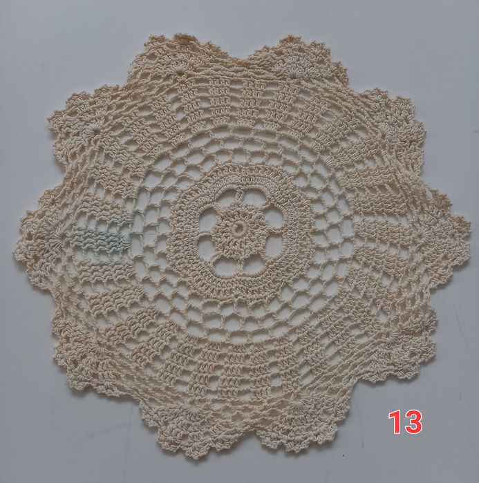 Serwetki, pojedyncze lub zestaw, ręcznie dziergane, kilka do wyboru_2