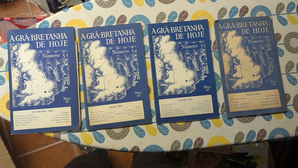 Revistas A Gra Bretanha de hoje da década de 1940 - todas 5€
