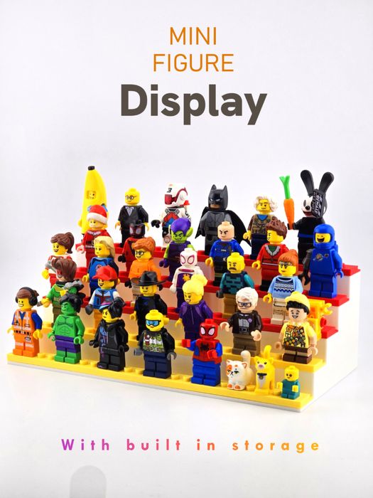 Великий стенд ‼️  підставка для мініфігурок Lego на 90+ шт Лего