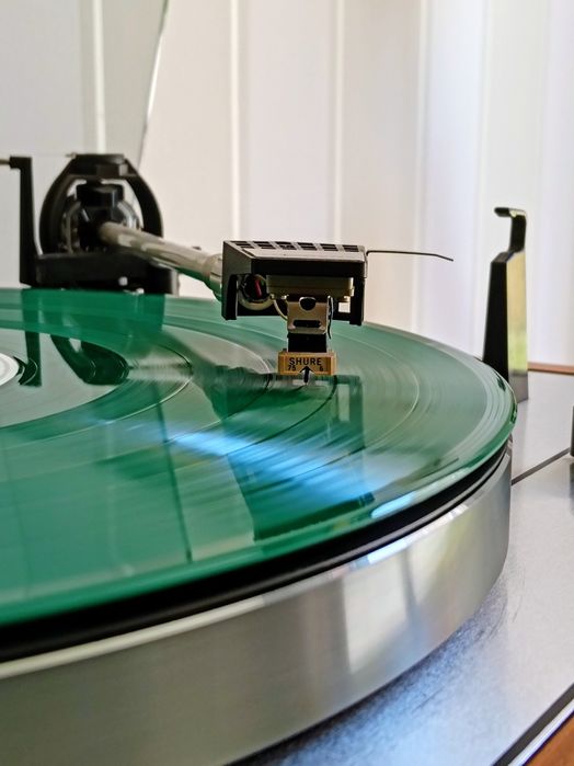 Gira Discos Thorens TD 166 - Célula Shure M75-6S