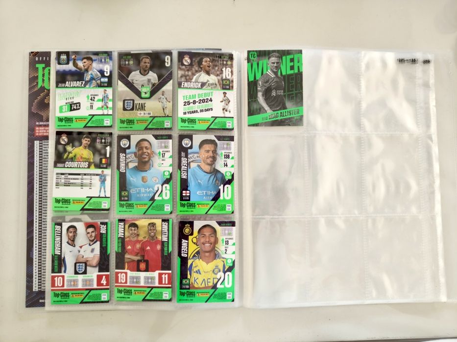 Karty Top Claas 2025 - zestaw 72  kart