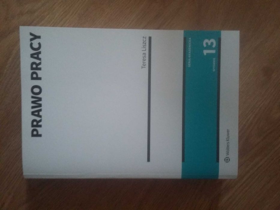Prawo pracy T. Liszcz 2019