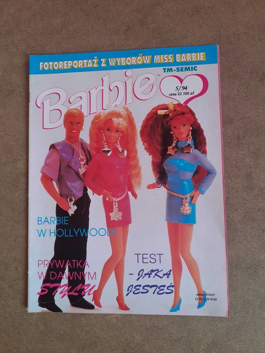 "Barbie" nr 5/94 komiks kolekcjonerski TM-Semic '90s real vintage