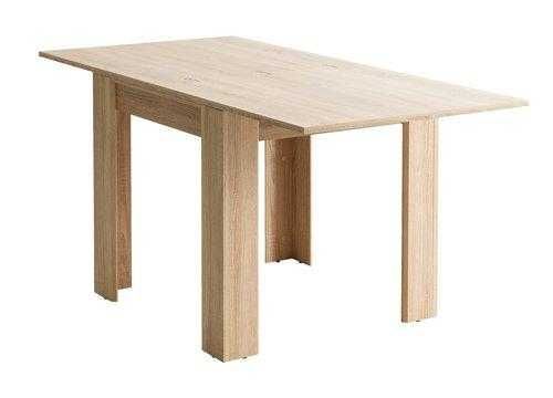 Стіл обідній HALLUND 80x80/160см дуб ЮСК. Розкладний.