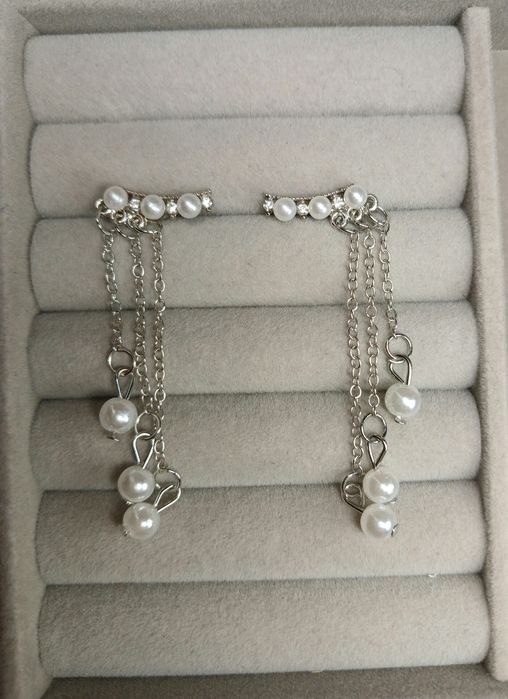 Серьги с жемчугом