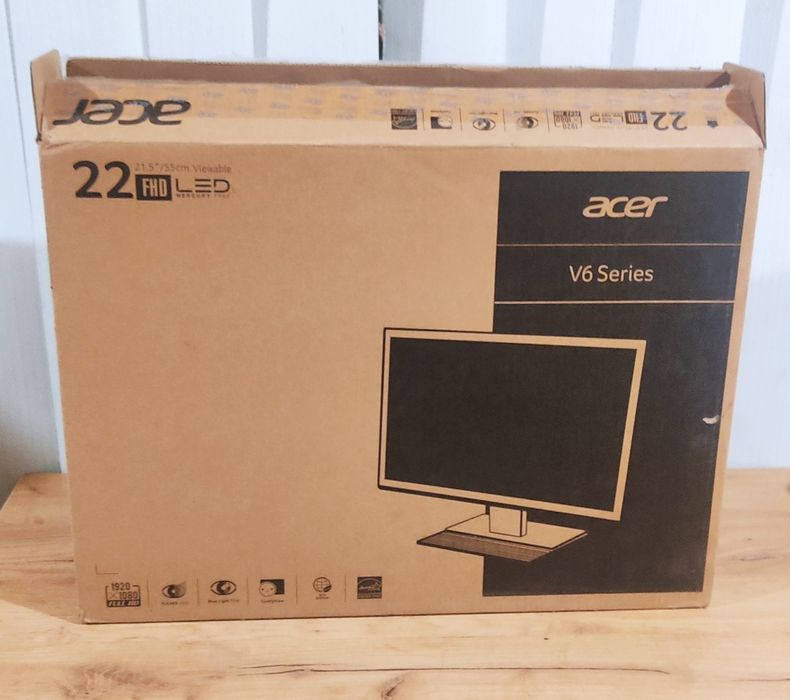 Монитор ACER 22 дюйма новый
