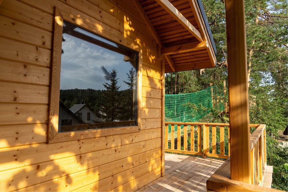 Huta Szumy  konfortowe 4 domy domki do wynajecia sauna balia