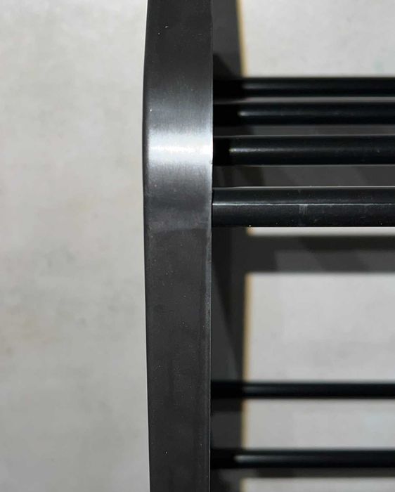 Stojak na buty czarny [45cm x 19cm x 40cm]