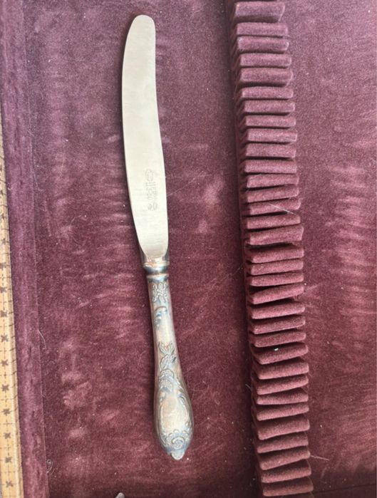 Zestaw sztućców zabytkowych