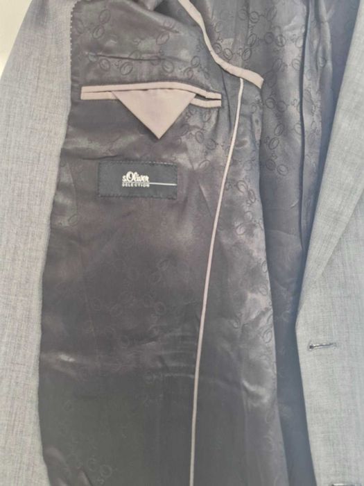 Піджак чоловічий сірий S.OLIVER