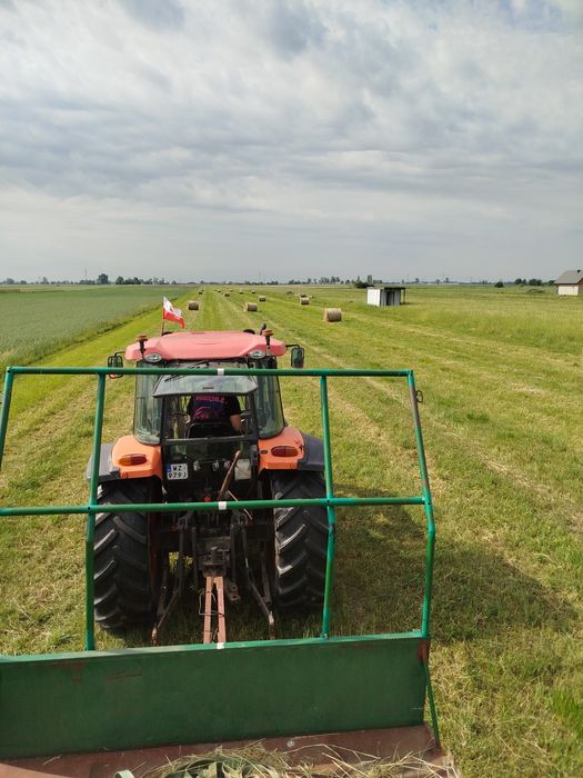 Słoma 130/120 świeża,  siano 120 pod dachem