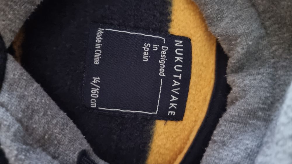 Conjunto Calça+sweat c/ capuz 14 anos menino.