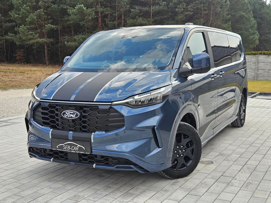Ford Tourneo Custom SPORT L2 Long Panorama B&O Ambiente NOWY BEZ PRZEBIEGU Automat FV23%