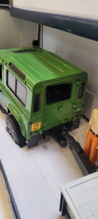 Bruder 02593 Land Rover z przyczepą i koparką nr .13