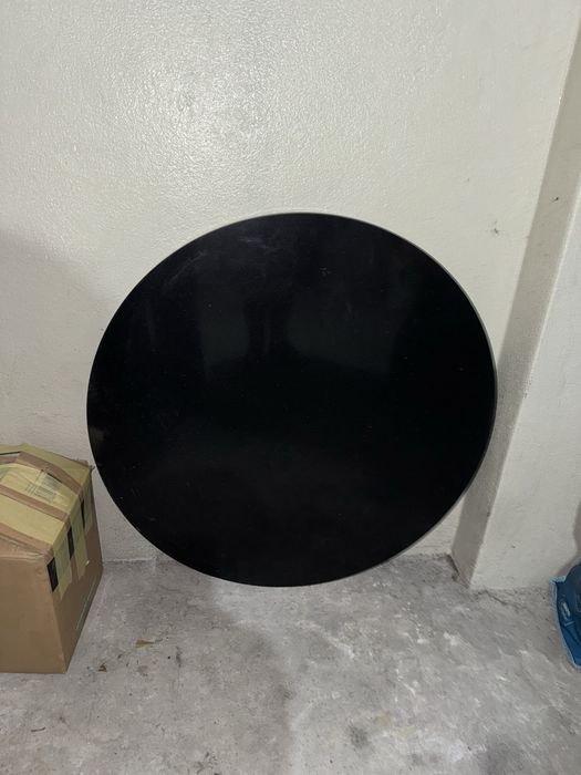 Tampo de mesa preto