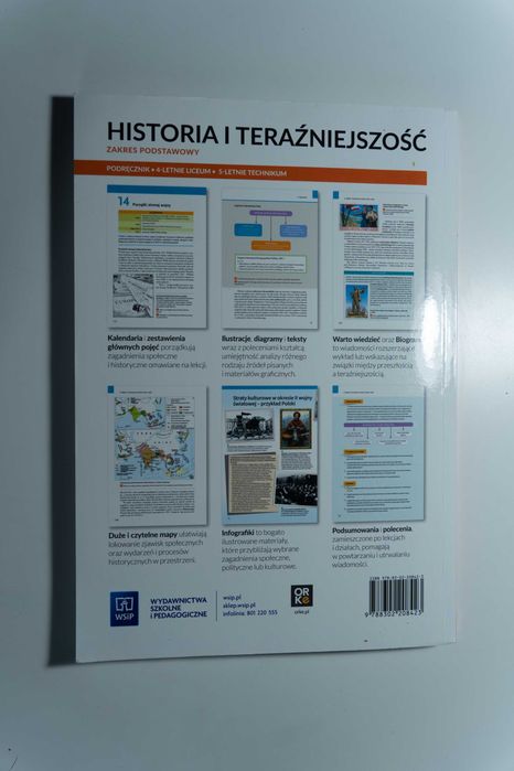 Podręcznik WSiP "Historia i Teraźniejszość" 1 zakres podstawowy