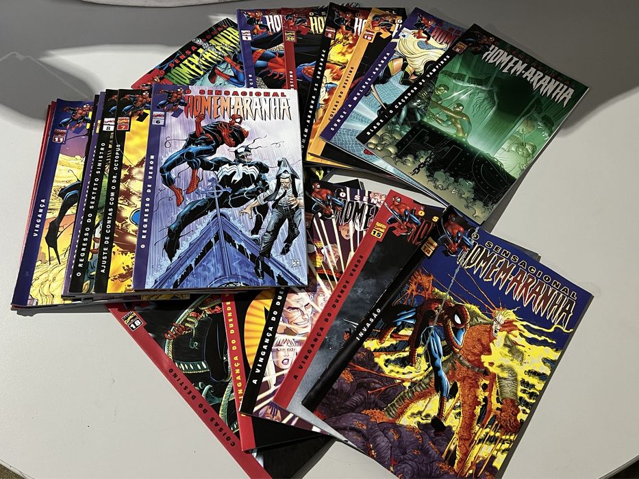 Coleção Banda Desenhada Spider Man Marvel