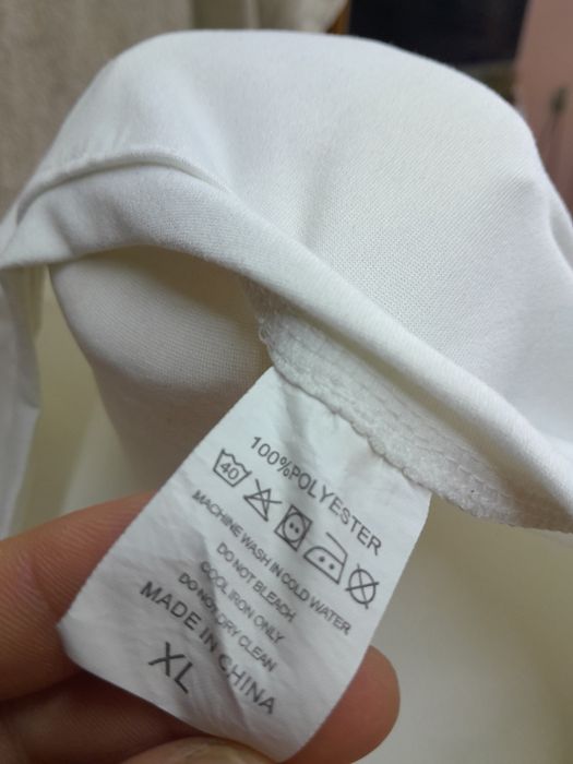 Biała koszulka z nadrukiem xl 42