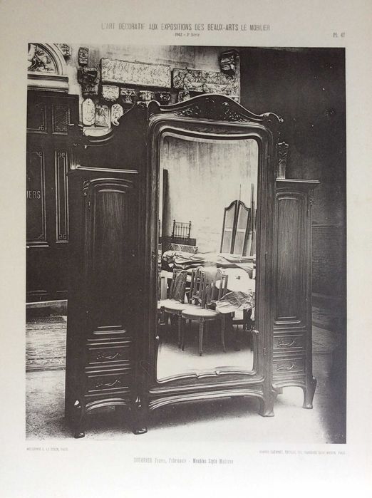 Tema: Mobiliário.  Estampas fotográficas.  Ano 1902.  Public. n.º 2