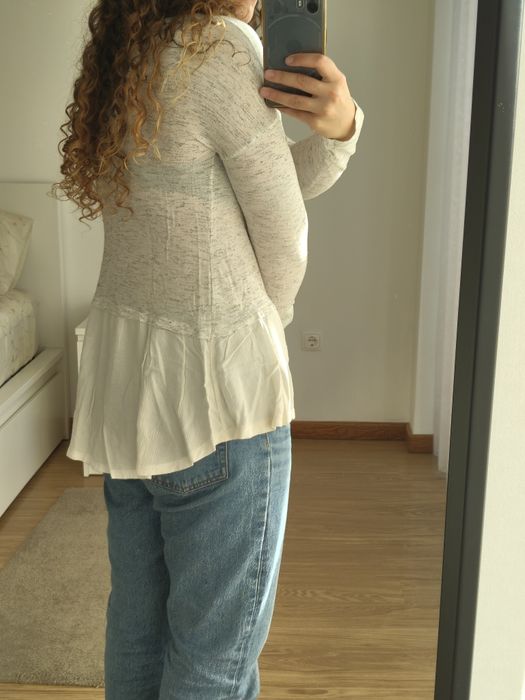 Camisola manga comprida fresca