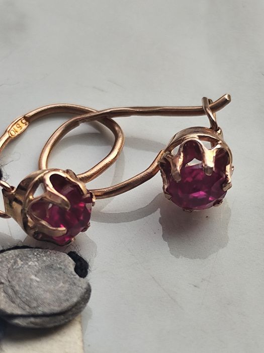 Серьги 583 проба