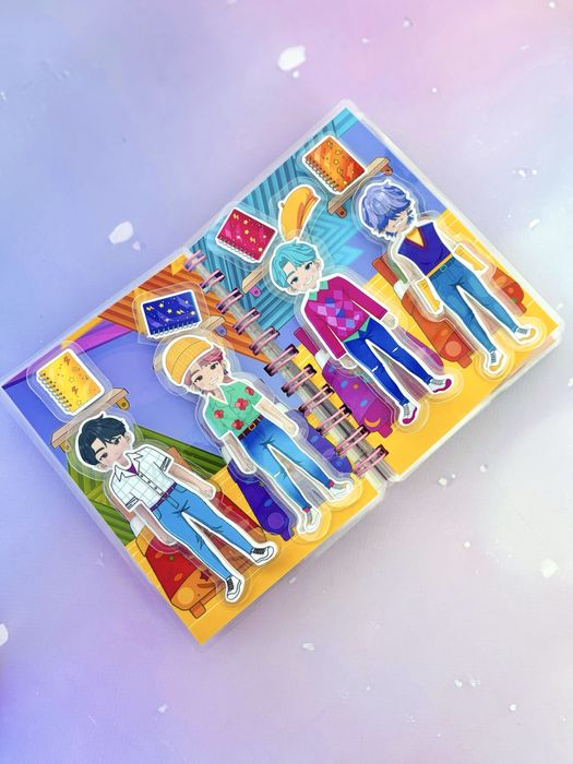 Mini-album na rzepy K-Pop Demon Hunters - Huntrix