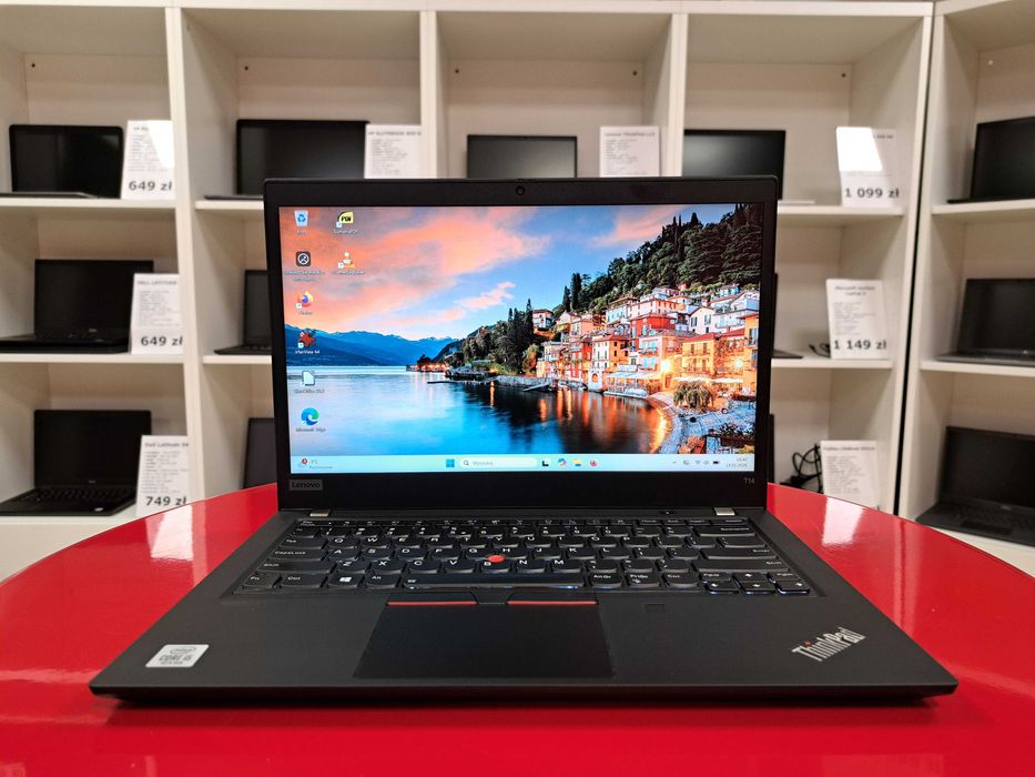 A-Klasa 14" Laptop Lenovo ThinkPad T14 i5-10gen 16GB /256SSD FHD Win11
