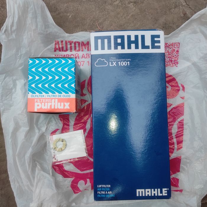 Нові Фільтри Масляний Пежо 107