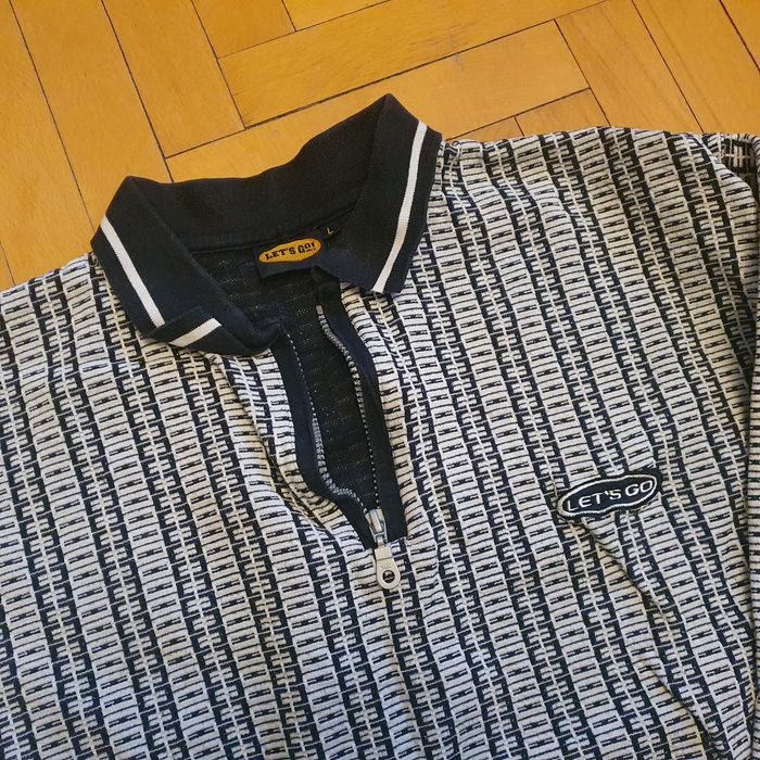 Bluza i polo roz L męskie