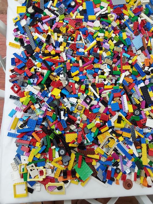 Grande lote de Legos