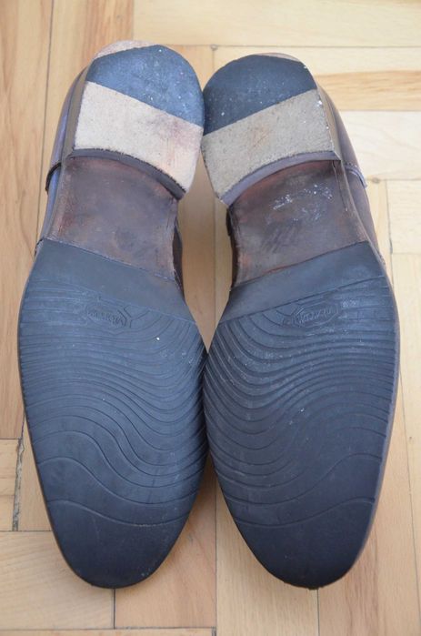 Buty brogsy wizytowe Florsheim 44 wkł.29,5 całe ze skóry Made in Italy