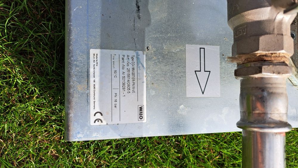 Pompa wilo Hydrofor Zestaw hydroforowy Wilo WILO  CO-1MVI207/ER-PN16-V