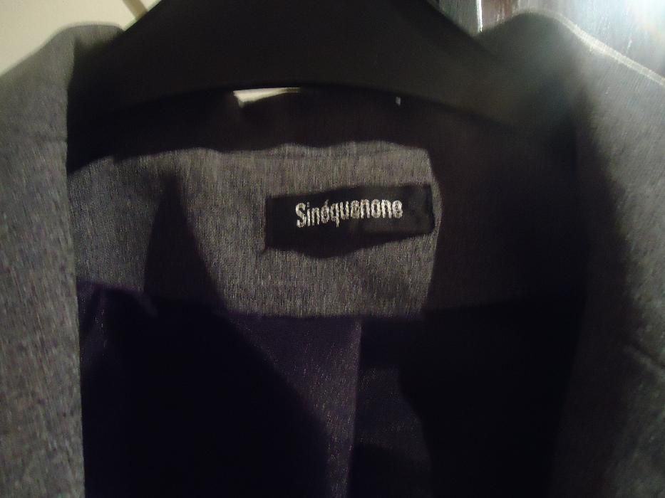 Casaco Blazer Cinza - Tam.40 - Novo