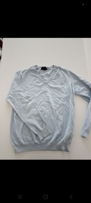 Sweter Steel L klasyk w szpic