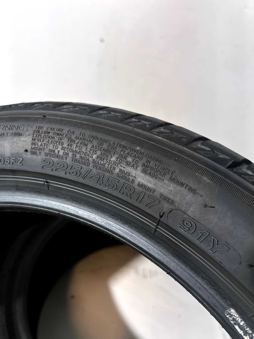 Pneus Bridgestone Turanza T005 - 225/45/17 - Como NOVOS