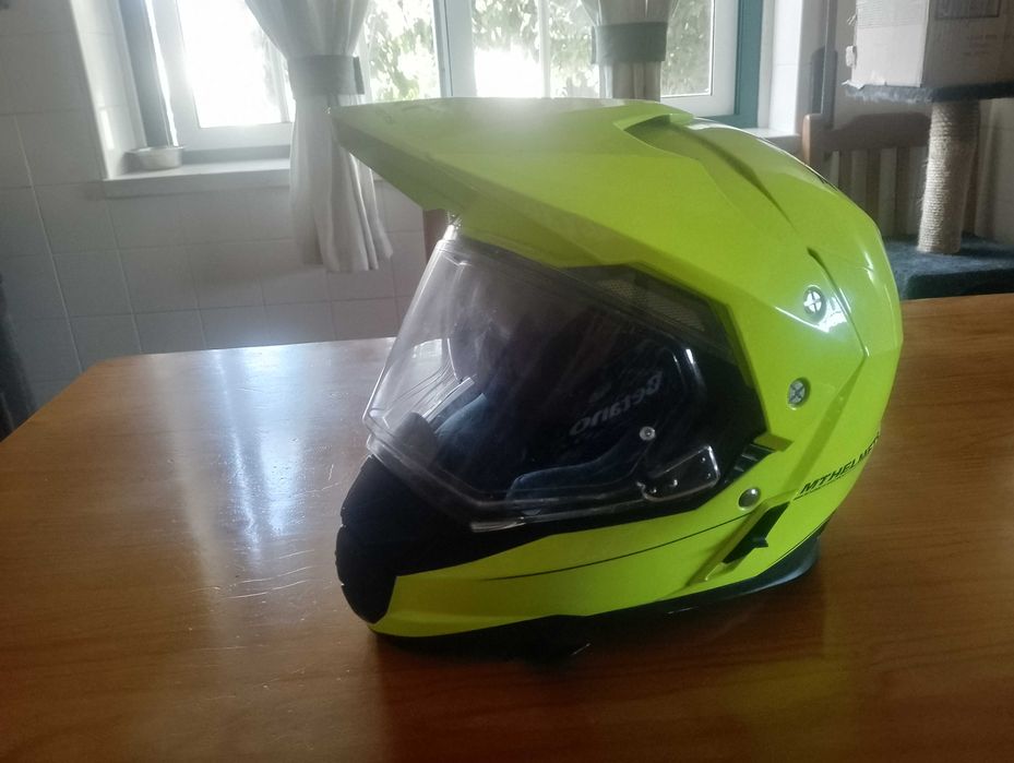 Capacete dual sport enduro motocross trail