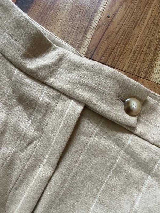 Spodnie proste 40 42 xl massimo dutti paski   7/8 cygaretki