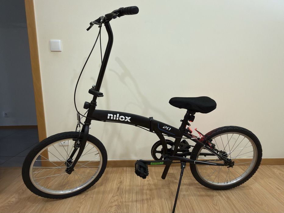 Bicicleta dobrável Nilox como NOVA