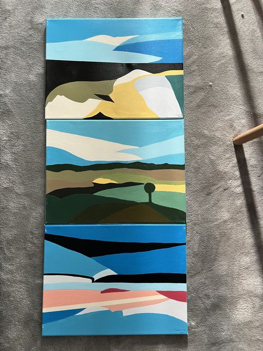 Conjunto 3 telas oleo64739147903235120