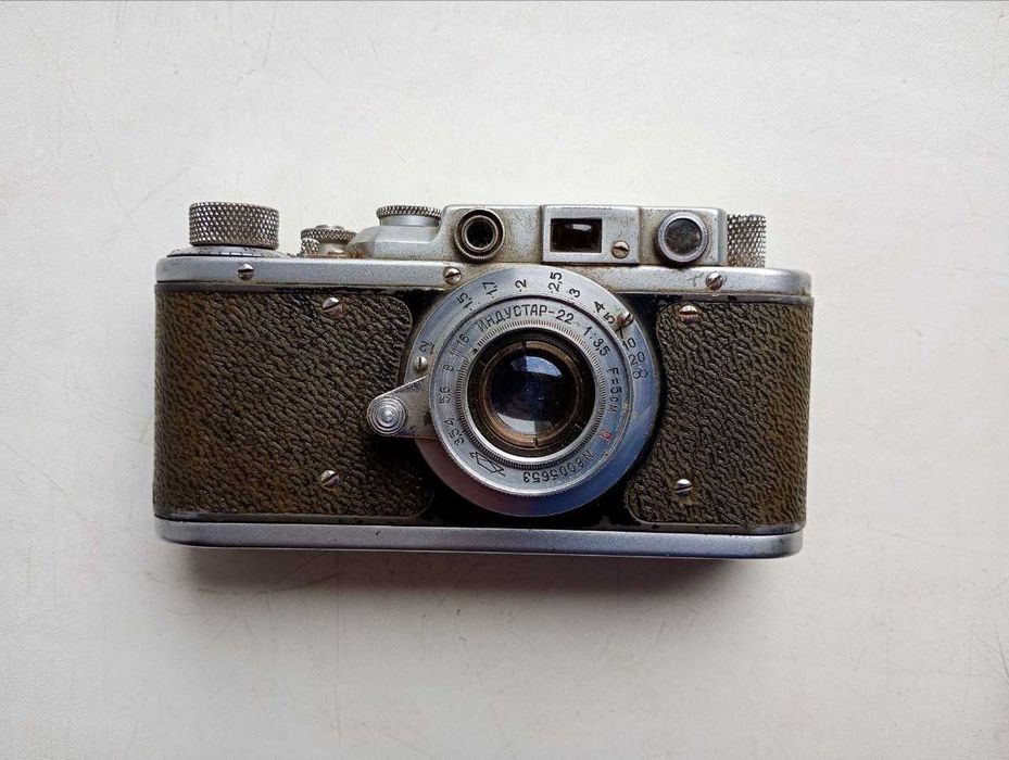 Фотоаппарат "Зоркий" , с чехлом