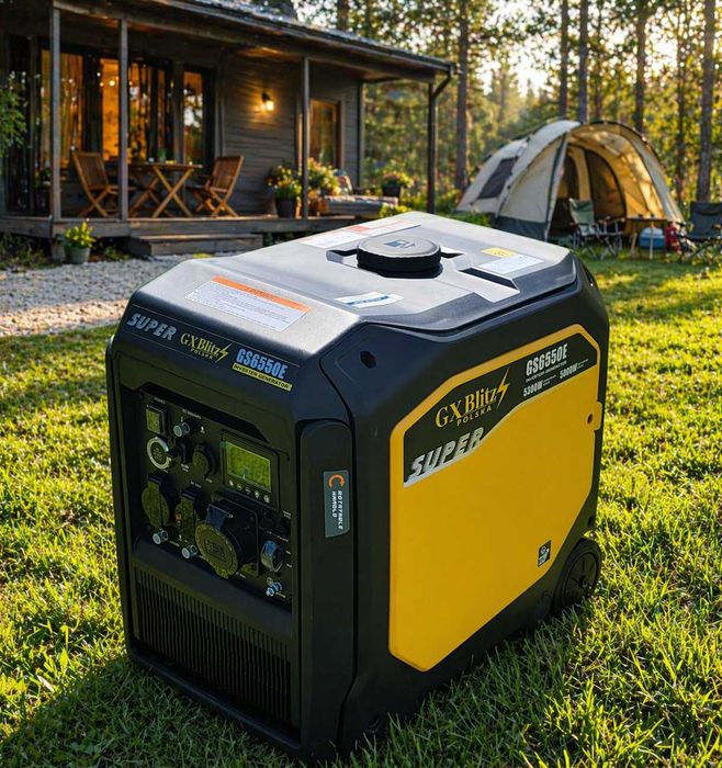 Agregat inwerterowy 5.5 kw ultra cichy , Gx Blitz Polska