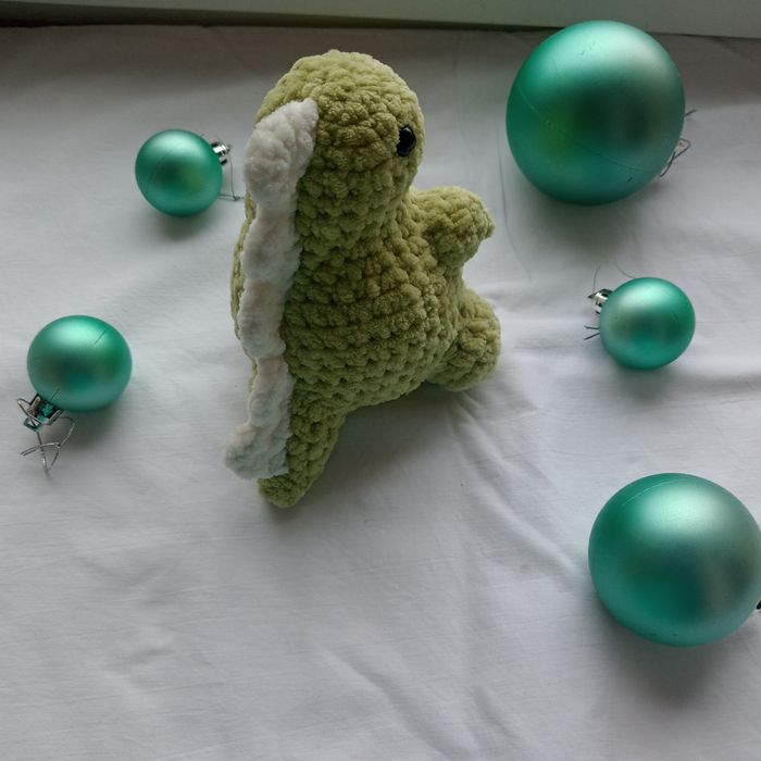 Динозаврик зелений