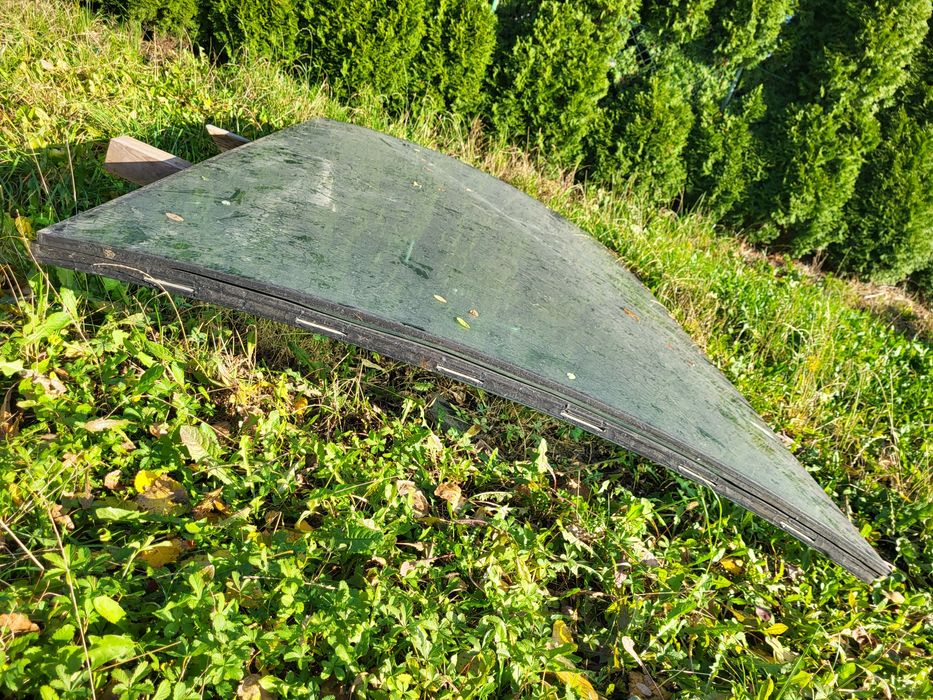 Szyba łukowa 295x195 swietlik