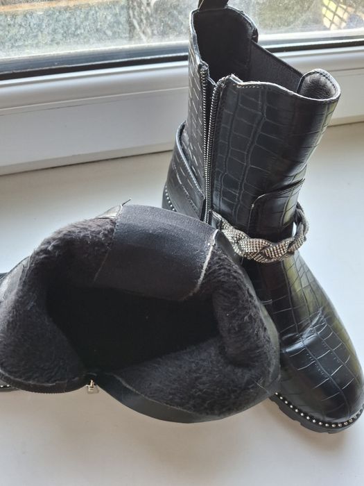 Женские зимние новые полусапожки