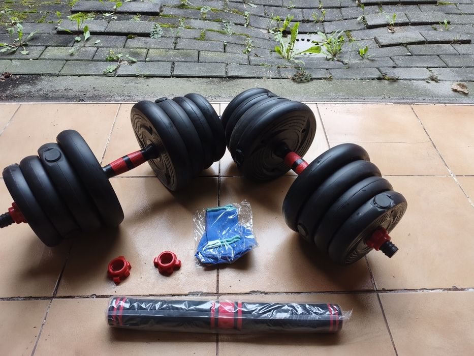 Hantle, sztanga, obciążenia 30 kg!!!