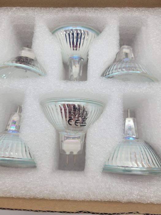 Żarówka Halogenowa 8 Sztuk MR16 2800K 50W 12V