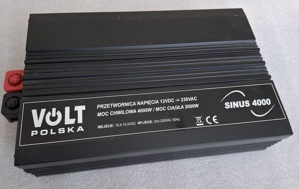 Інвертор (перетворювач напруги) SINUS 4000 (12В/230В 2000/4000Вт) V