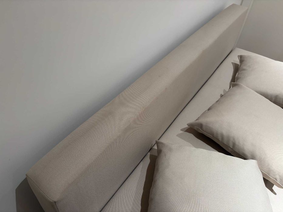 Sofá cama IKEA bege - ÄLVDALEN 3 lugares