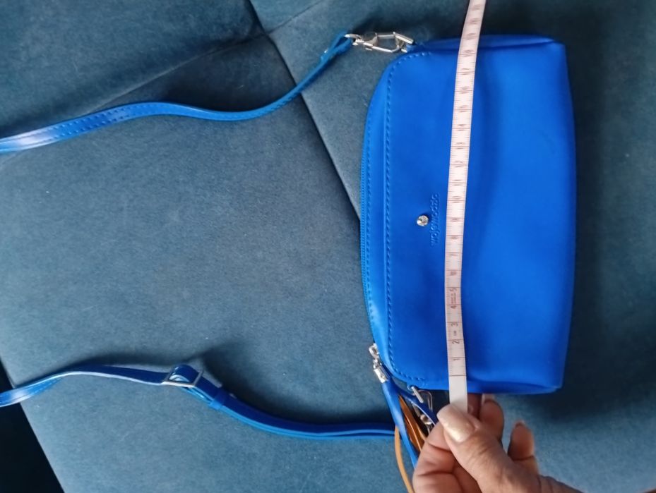 Torebka batycki szafirowa